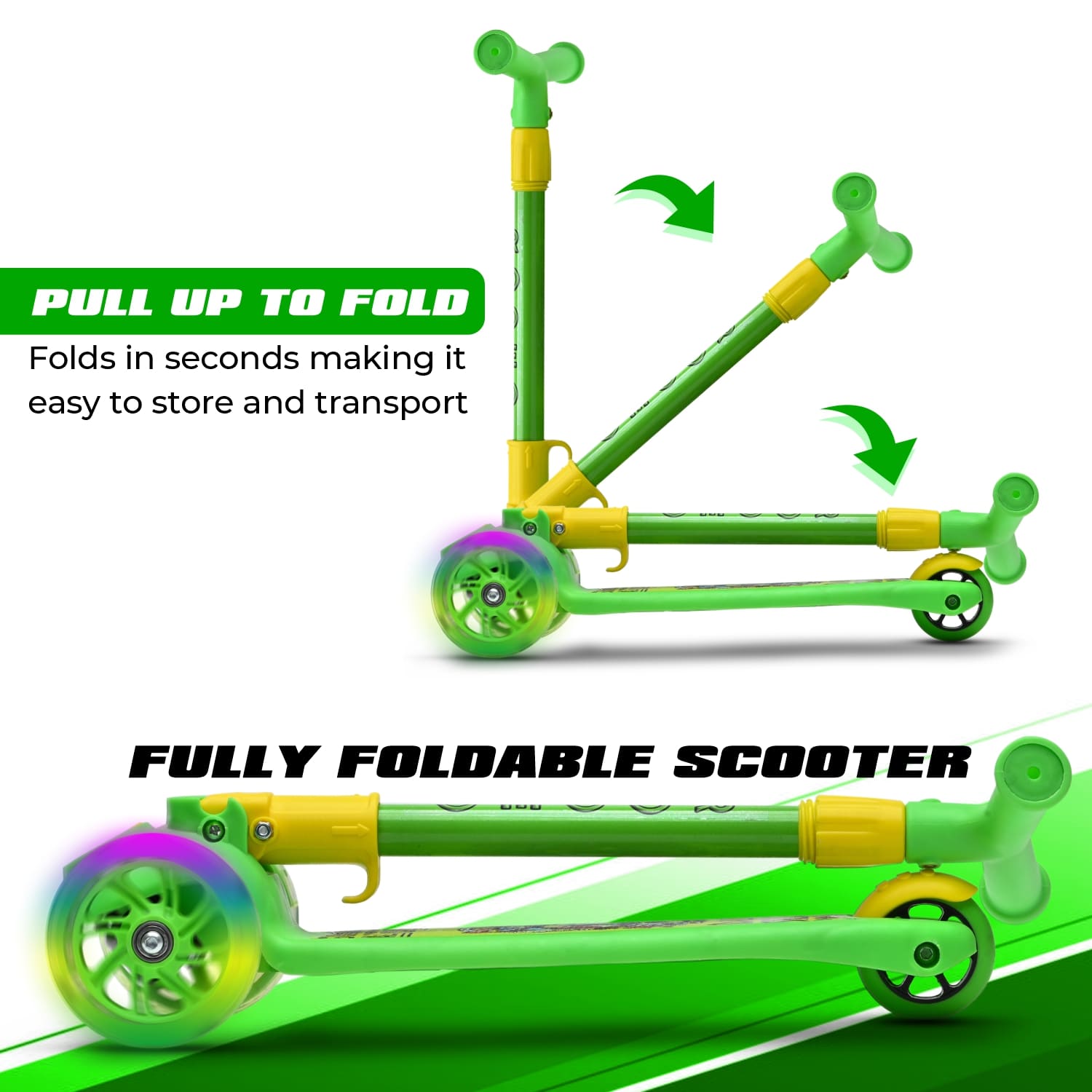 TSC 100 Green Scooter 2