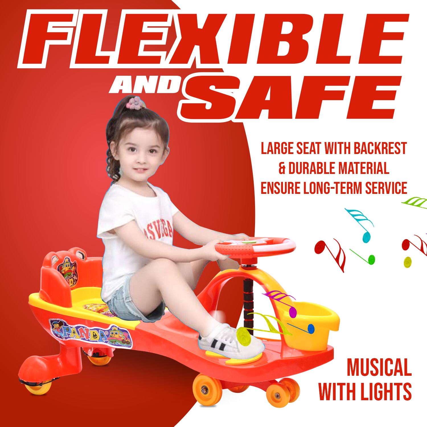BACKREST RIDER CAR 5