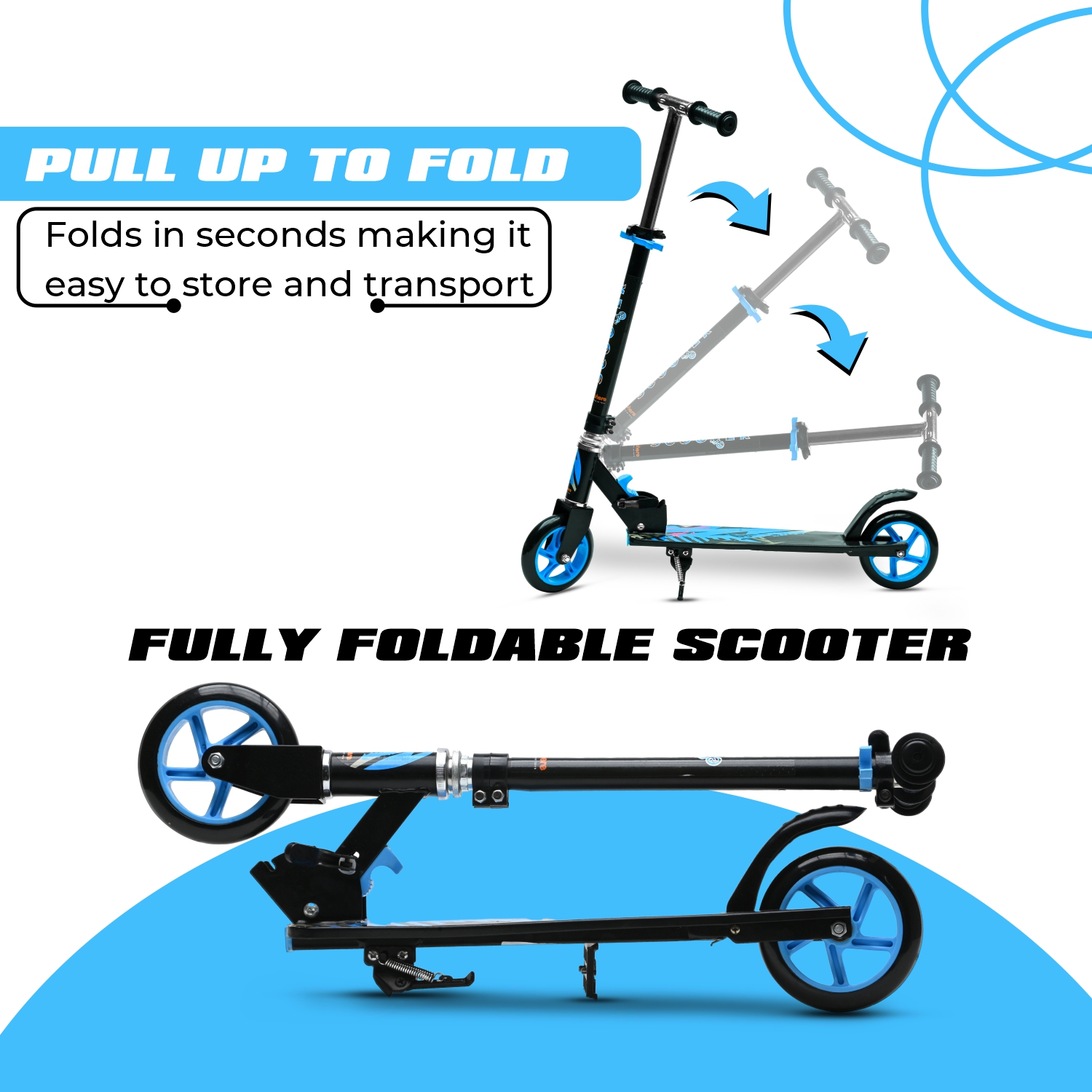 TSC BLUE BLACK SCOOTER 2